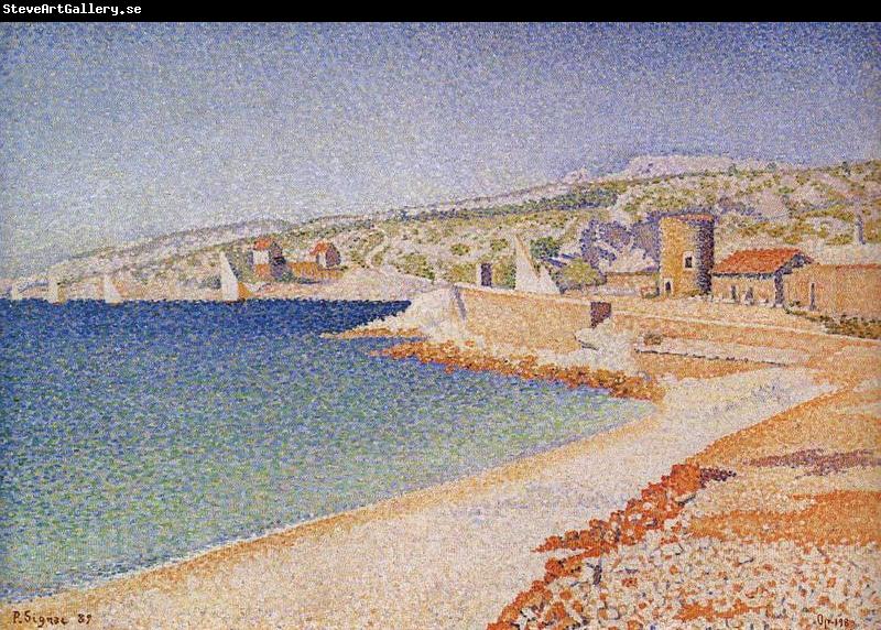 Paul Signac The Jetty at Cassis